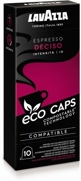 Kaffee Lavazza Espresso Decisio (10 Kapseln) Nespresso Kompatible Kapseln 4 Kaffee Lavazza Espresso Decisio (10 Kapseln) Nespresso Kompatible Kapseln – Bild 2