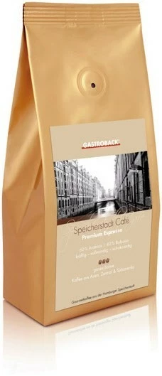 Kaffee Gastroback Speicherstadt Cafè 500g Premium Espresso - Ganze Bohne