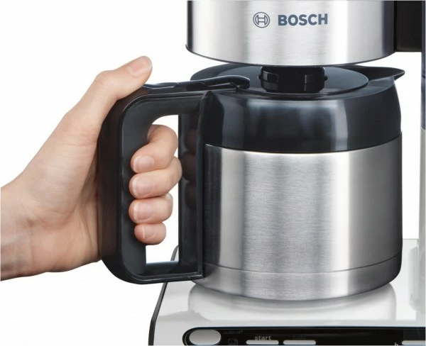 Kaffeemaschinen Bosch TKA8651 Kaffeeautomat Mit Thermokanne Weiß/anthrazit 6 Kaffeemaschinen Bosch TKA8651 Kaffeeautomat Mit Thermokanne Weiß/anthrazit – Bild 4